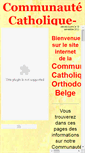 Mobile Screenshot of eglise-catholique.be